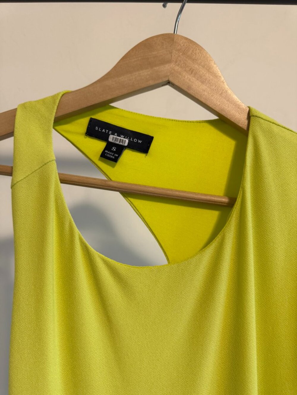 Slate & Willow Lime Maxi Dress S - Picture 7 of 12